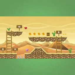 Egyptian TilesetEgyptian Tileset - 2D Game Platformer