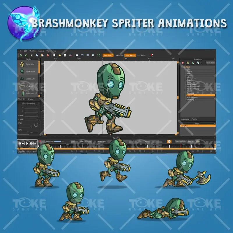 Evil Bot - Brashmonkey Spriter Animation