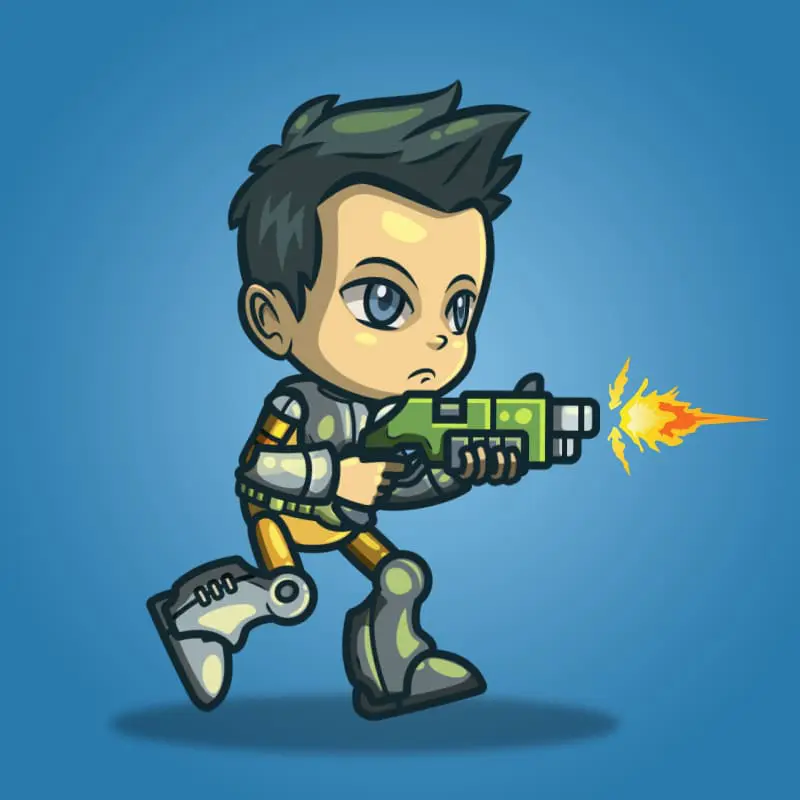George From The Space Squad - 2D Character Sprite