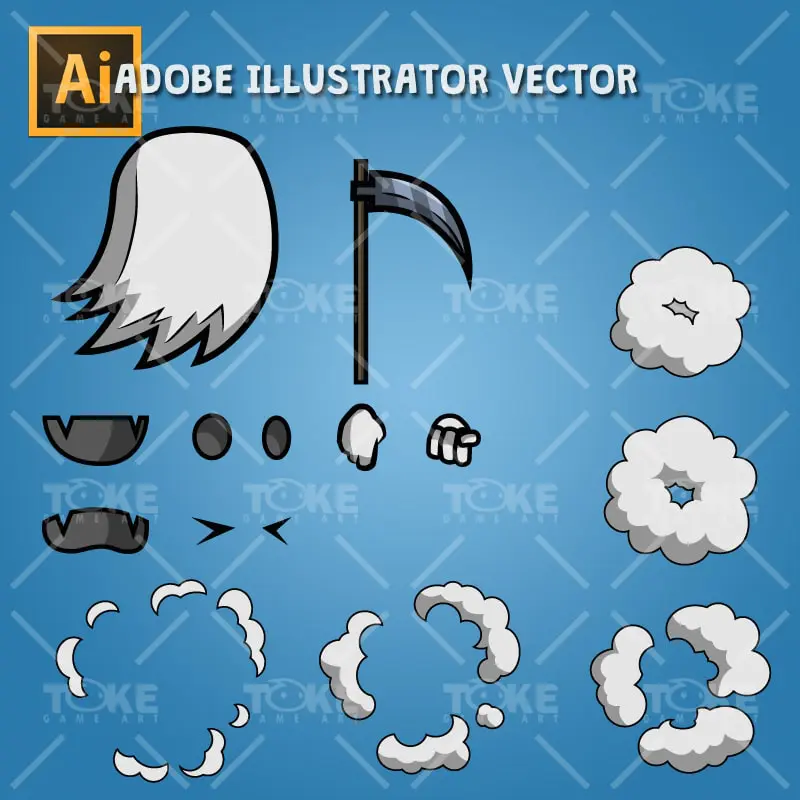 Ghost – Adobe Illustrator Vector Art Based