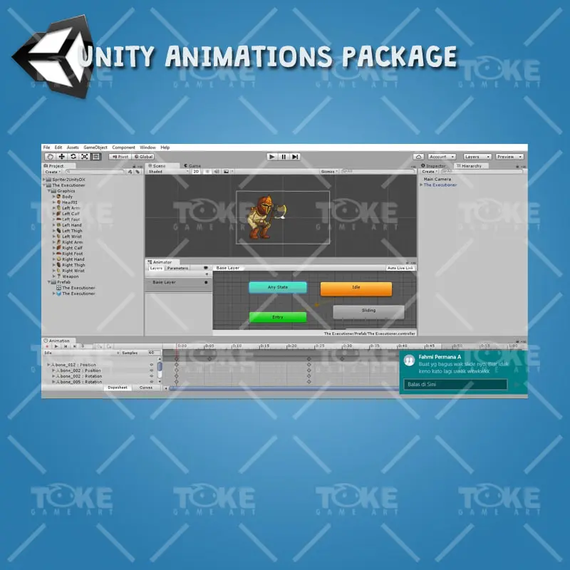 The Executioner - Unity Animation Ready