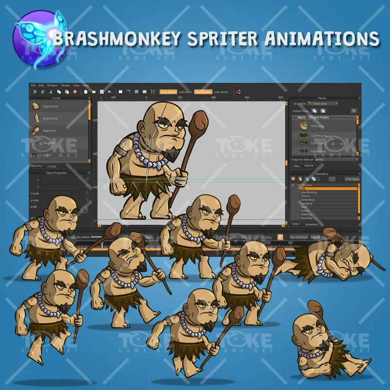 The Shaman - Brashmonkey Spriter Animation