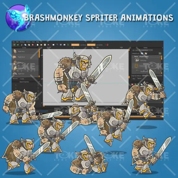 Dungeon Bosses - Brashmonkey Spriter Animation