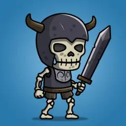 Skull Knight - 2D Character Sprite