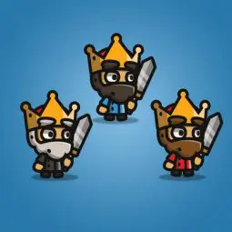 Tiny Style Character - King - 2D Character Sprite