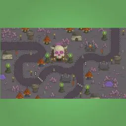 Dungeon Top-Down Game Platformer