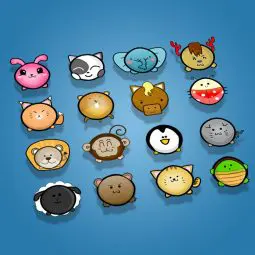 Cute Animal Icon Pack - 2D Game Icon