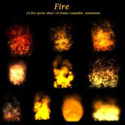 Fire Effect Animation Pack