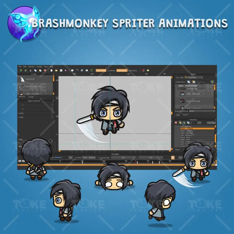 Ryu - Brashmonkey Spriter Animation