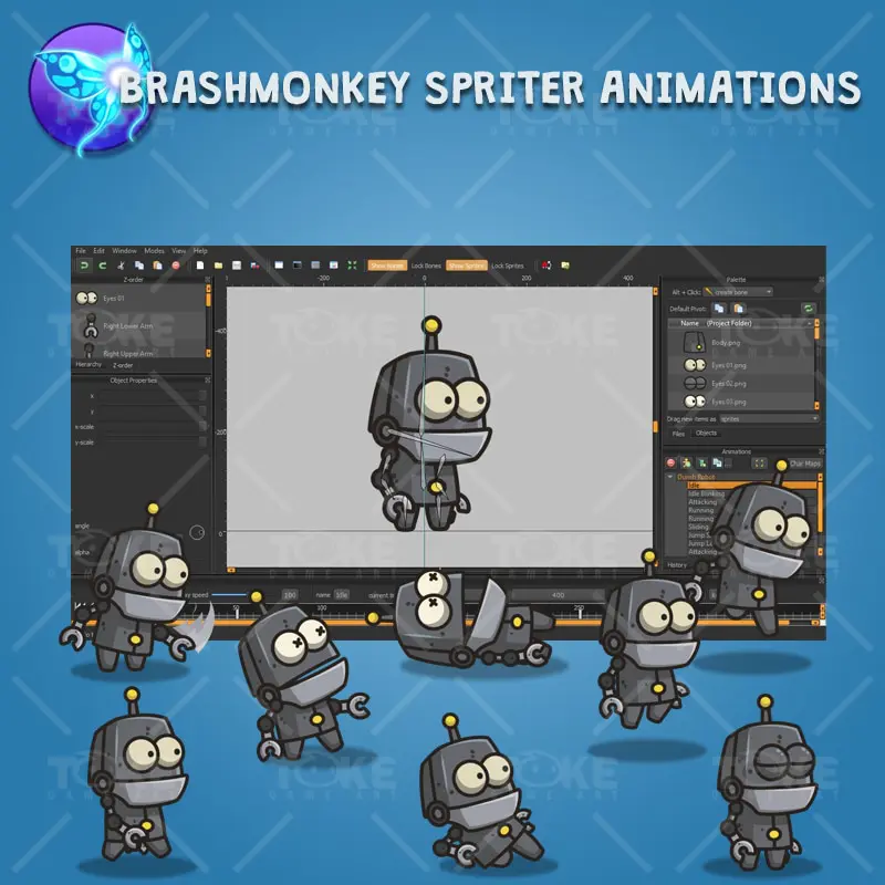 Dumb Robot - Brashmonkey Spriter Animation