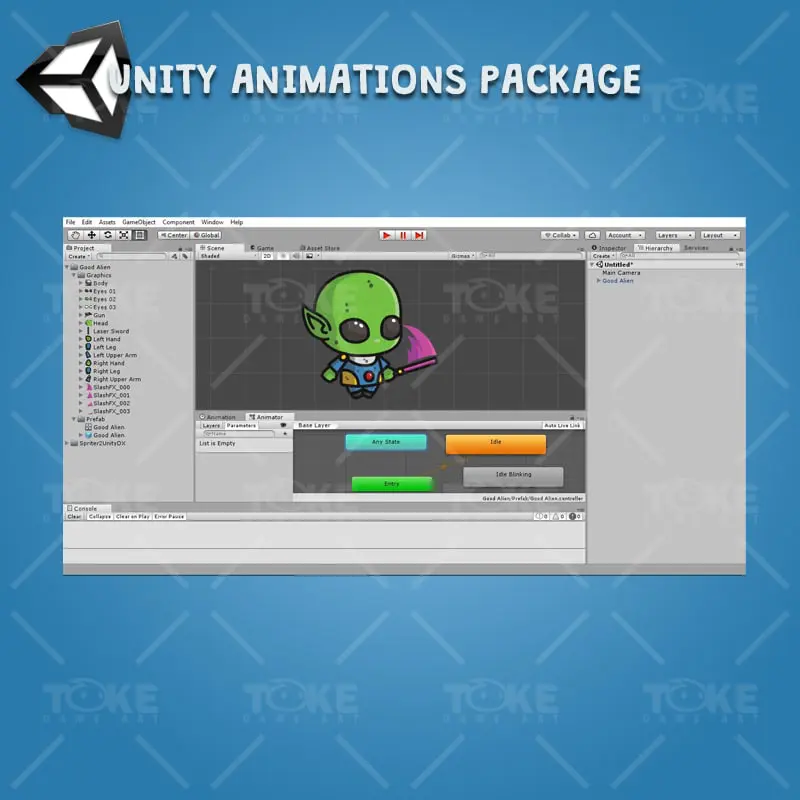 Good Alien - Unity Animation Ready