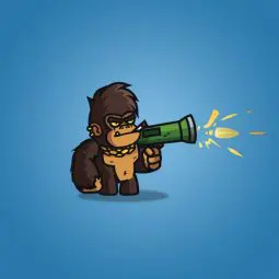 Cartoon Gorilla Boss