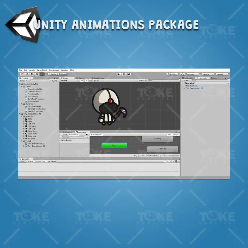 Tiny Executioners - Unity Character Animation Ready