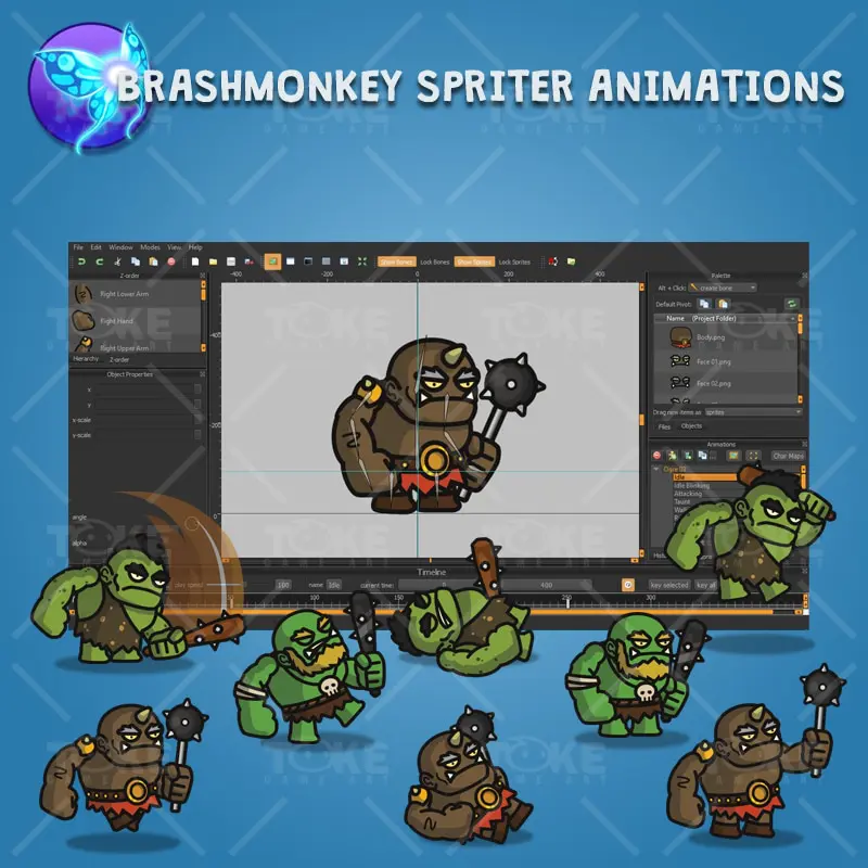Ogre - Brashmonkey Spriter Character Animation