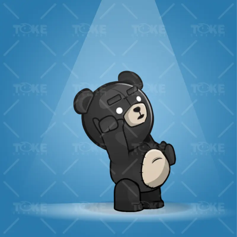 Teddy Bear TED - Black Version