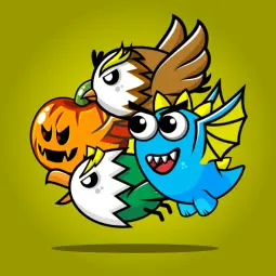 Flying Enemy 4 Pack - 2D Character Sprite