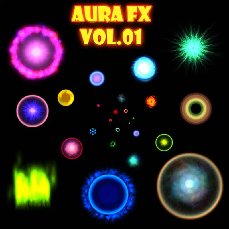 Aura FX Vol 01 - Game Visual Effect