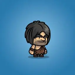 Caveman Guy - 2D Character Sprite