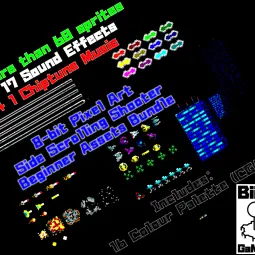 Pixel Art Side Scrolling Shooter Kit - Game Kit