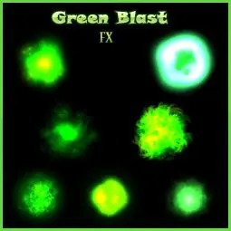 Green Blast FX - Game Visual Effect