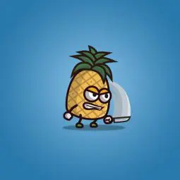 Pineapple Guy - 2D Character Sprite