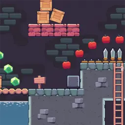 Dungeon Area - 2D Game Tileset