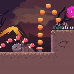 Volcano Area - 2D Game Tileset