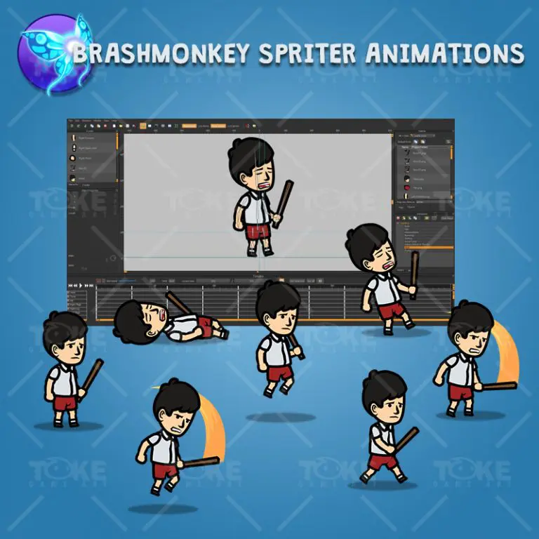 Sad Boy - Brashmonkey Spriter Character Animations