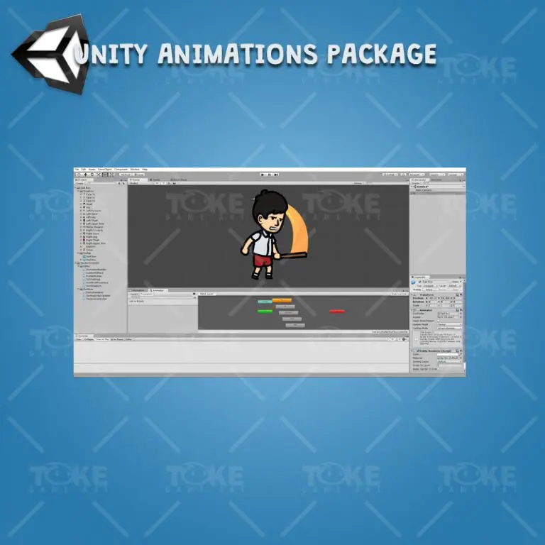 Sad Boy - Unity Animation Package Ready with Spriter2UnityDX Tool