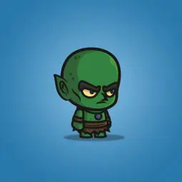 Evil Goblin - 2D Character Sprite