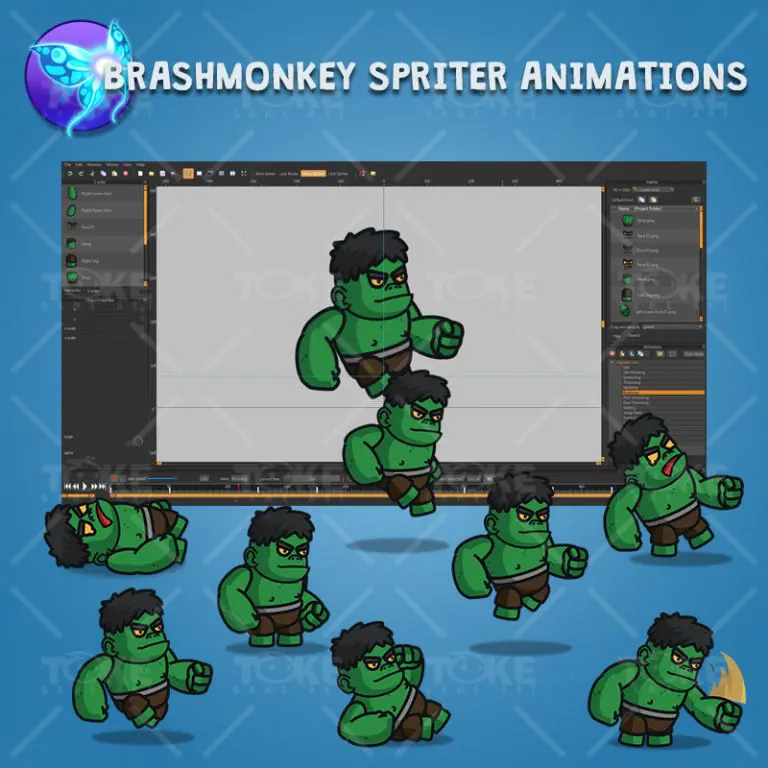Gigantic Orc - Brashmonkey Spriter Character Animations