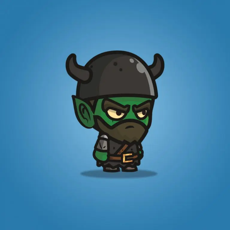 Goblin Knight - 2D Character Sprite