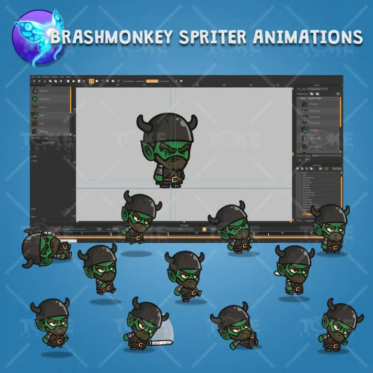 Goblin Knight - Brashmonkey Spriter Character Animations