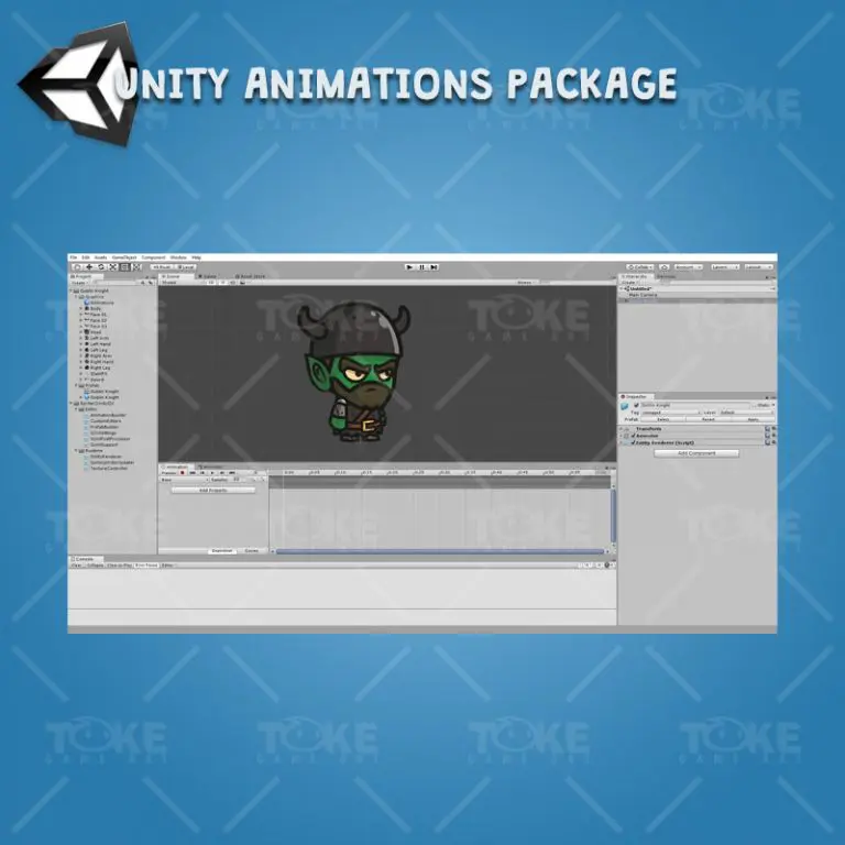 Goblin Knight - Unity Character Animation Package Ready with Spriter2UnityDX Tool